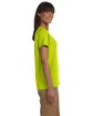 Gildan Ladies' Ultra Cotton® T-Shirt SAFETY GREEN ModelSide