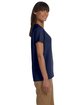 Gildan Ladies' Ultra Cotton® T-Shirt NAVY ModelSide