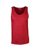 Gildan Adult Ultra Cotton® Tank RED OFFront
