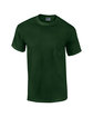 Gildan Adult Ultra Cotton® 6 oz. Pocket T-Shirt FOREST GREEN OFFront