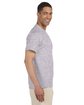 Gildan Adult Ultra Cotton® 6 oz. Pocket T-Shirt SPORT GREY ModelSide