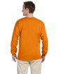 Gildan Adult Ultra Cotton®  Long-Sleeve T-Shirt S ORANGE ModelBack