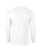 Gildan Adult Ultra Cotton® 6 oz. Long-Sleeve T-Shirt WHITE FlatBack