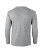 Gildan Adult Ultra Cotton®  Long-Sleeve T-Shirt SPORT GREY FlatBack