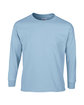 Gildan Adult Ultra Cotton®  Long-Sleeve T-Shirt LIGHT BLUE OFFront