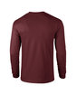 Gildan Adult Ultra Cotton® 6 oz. Long-Sleeve T-Shirt MAROON OFBack