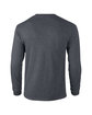 Gildan Adult Ultra Cotton®  Long-Sleeve T-Shirt DARK HEATHER OFBack