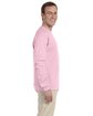 Gildan Adult Ultra Cotton®  Long-Sleeve T-Shirt LIGHT PINK ModelSide