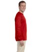 Gildan Adult Ultra Cotton® 6 oz. Long-Sleeve T-Shirt RED ModelSide