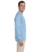 Gildan Adult Ultra Cotton®  Long-Sleeve T-Shirt LIGHT BLUE ModelSide
