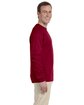 Gildan Adult Ultra Cotton® 6 oz. Long-Sleeve T-Shirt CARDINAL RED ModelSide