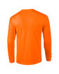 Gildan Adult Ultra Cotton Long-Sleeve Pocket T-Shirt S ORANGE OFBack