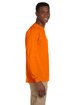 Gildan Adult Ultra Cotton Long-Sleeve Pocket T-Shirt S ORANGE ModelSide