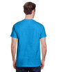 Gildan Adult Heavy Cotton™ T-Shirt HEATHER SAPPHIRE ModelBack