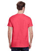 Gildan Adult Heavy Cotton™ T-Shirt HEATHER RED ModelBack