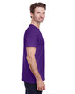 Gildan Adult Heavy Cotton™ T-Shirt PURPLE ModelSide