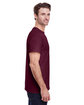 Gildan Adult Heavy Cotton™ T-Shirt MAROON ModelSide