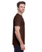 Gildan Adult Heavy Cotton™ T-Shirt DARK CHOCOLATE ModelSide