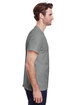 Gildan Adult Heavy Cotton™ T-Shirt GRAPHITE HEATHER ModelSide