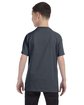 Gildan Youth Heavy Cotton™ T-Shirt DARK HEATHER ModelBack