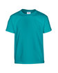 Gildan Youth Heavy Cotton™ T-Shirt TROPICAL BLUE OFFront