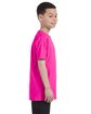 Gildan Youth Heavy Cotton™ T-Shirt AZALEA ModelSide