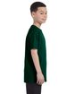 Gildan Youth Heavy Cotton™ T-Shirt FOREST GREEN ModelSide