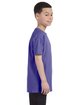 Gildan Youth Heavy Cotton™ T-Shirt VIOLET ModelSide