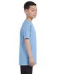 Gildan Youth Heavy Cotton™ T-Shirt LIGHT BLUE ModelSide