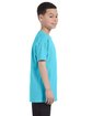 Gildan Youth Heavy Cotton™ T-Shirt SKY ModelSide