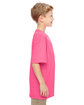 Gildan Youth Heavy Cotton™ T-Shirt SAFETY PINK ModelSide