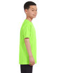 Gildan Youth Heavy Cotton™ T-Shirt NEON GREEN ModelSide