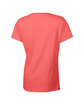Gildan Ladies' Heavy Cotton™ T-Shirt CORAL SILK FlatBack