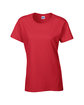Gildan Ladies' Heavy Cotton™ T-Shirt RED FlatFront
