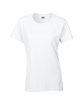 Gildan Ladies' Heavy Cotton™ T-Shirt WHITE OFFront