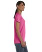 Gildan Ladies' Heavy Cotton™ T-Shirt AZALEA ModelSide