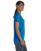 Gildan Ladies' Heavy Cotton™ T-Shirt SAPPHIRE ModelSide