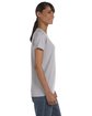 Gildan Ladies' Heavy Cotton™ T-Shirt SPORT GREY ModelSide