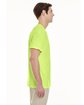 Gildan Unisex Heavy Cotton Pocket T-Shirt SAFETY GREEN ModelSide