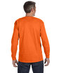 Gildan Adult Heavy Cotton™ Long-Sleeve T-Shirt S ORANGE ModelBack