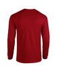 Gildan Adult Heavy Cotton™ Long-Sleeve T-Shirt CARDINAL RED FlatBack