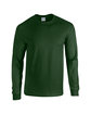 Gildan Adult Heavy Cotton™ Long-Sleeve T-Shirt FOREST GREEN OFFront