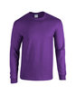 Gildan Adult Heavy Cotton™ Long-Sleeve T-Shirt PURPLE OFFront