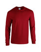 Gildan Adult Heavy Cotton™ Long-Sleeve T-Shirt CARDINAL RED OFFront