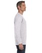 Gildan Adult Heavy Cotton™ Long-Sleeve T-Shirt ASH GREY ModelSide