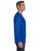 Gildan Adult Heavy Cotton™ Long-Sleeve T-Shirt ROYAL ModelSide