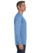 Gildan Adult Heavy Cotton™ Long-Sleeve T-Shirt CAROLINA BLUE ModelSide