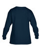 Gildan Youth Heavy Cotton™ Long-Sleeve T-Shirt NAVY FlatBack