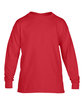 Gildan Youth Heavy Cotton™ Long-Sleeve T-Shirt RED OFFront