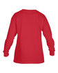 Gildan Youth Heavy Cotton™ Long-Sleeve T-Shirt RED OFBack